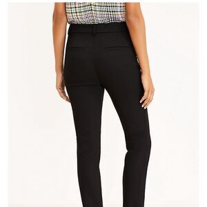LOFT Katherine Sutton High Waisted Skinny Pants  8T‎  NWT.   BLACK